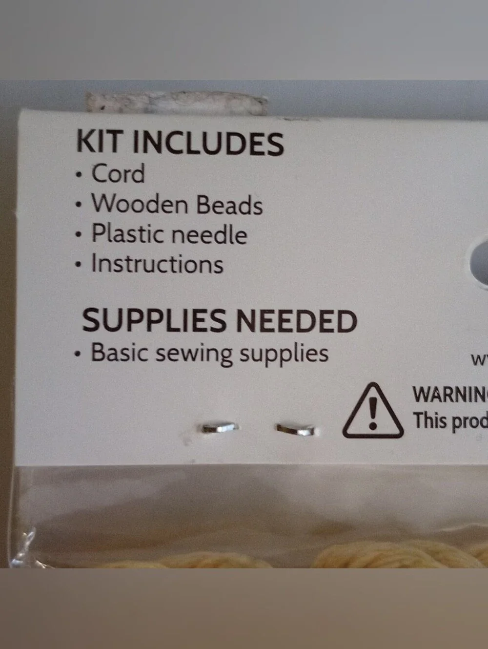 Fabric Editions this macrame